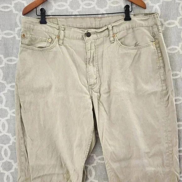 Levi's 514 Vintage Khaki Men's Pants 38x32 - Picture 3 of 11